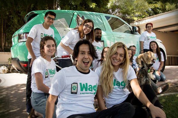Uber สำหรับสุนัข ชื่อ Wag