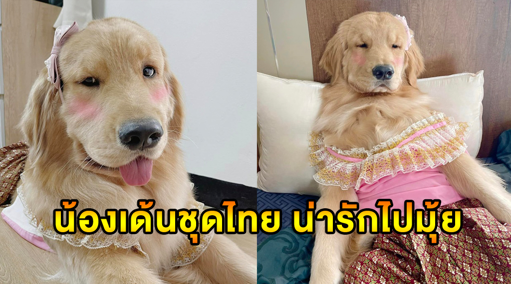 น้องเด้นชุดไทย น่ารักไปมุ้ย